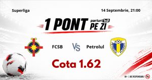 Un Pont pe Zi, 14 septembrie: Pentru o nouă selecție reușită mergem în Superliga! Astăzi FCSB – Petrolul
