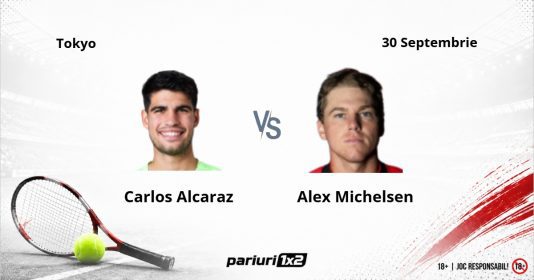 Alcaraz – Michelsen, Ponturi Pariuri Tenis Tokyo, 30.09.2026