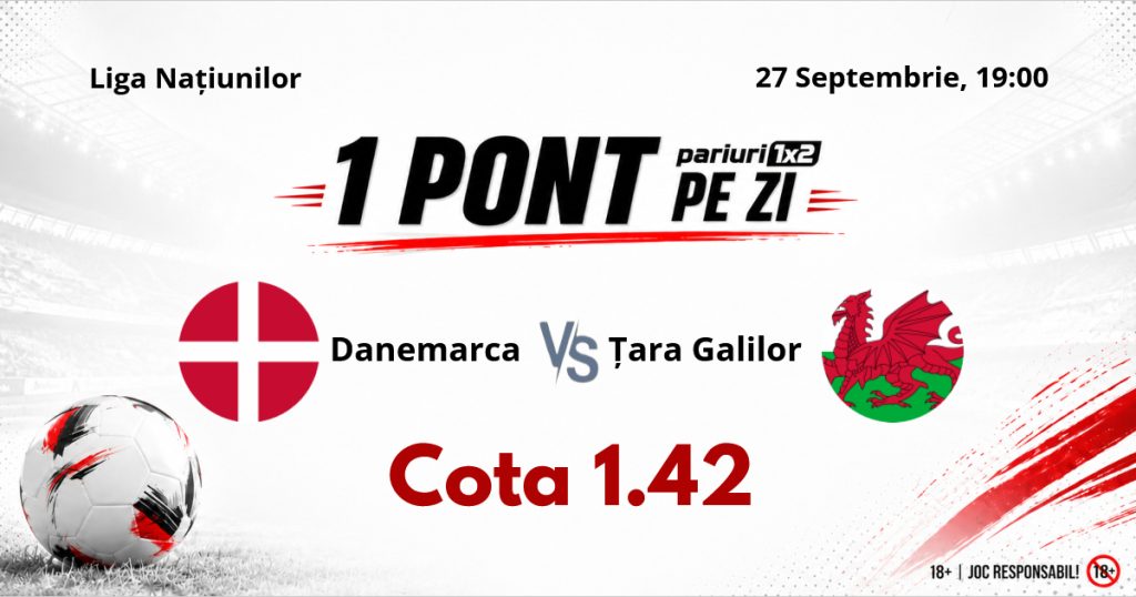 Un Pont pe Zi, 27 septembrie: 18 selecții reușite în această lună! Astăzi Danemarca – Țara Galilor