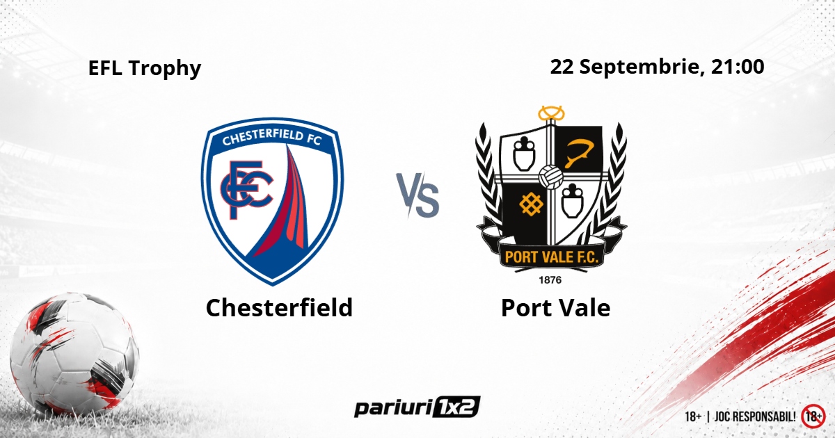 Chesterfield - Port Vale