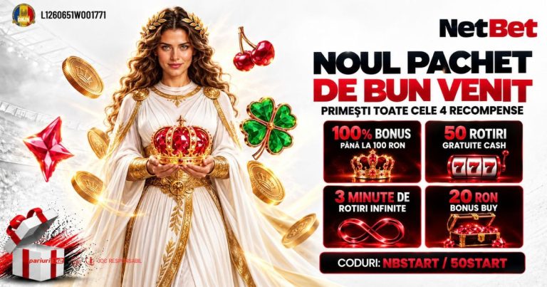 Bonus NetBet Casino: 4 recompense în primele 6 zile