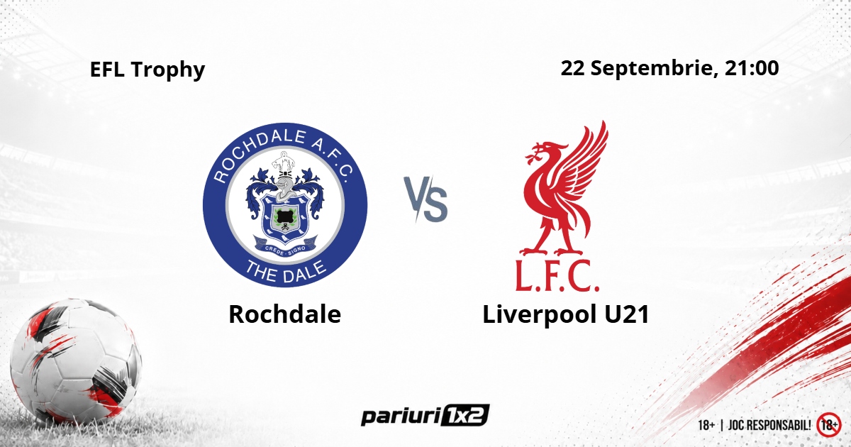 Rochdale - Liverpool U21
