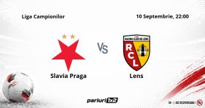 Slavia Praga – Lens, Ponturi Pariuri Fotbal Liga Campionilor, 10.09.2026