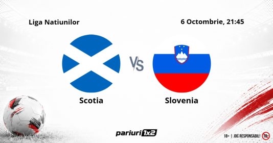 Scotia – Slovenia, Ponturi Pariuri Fotbal Liga Natiunilor, 06.10.2026