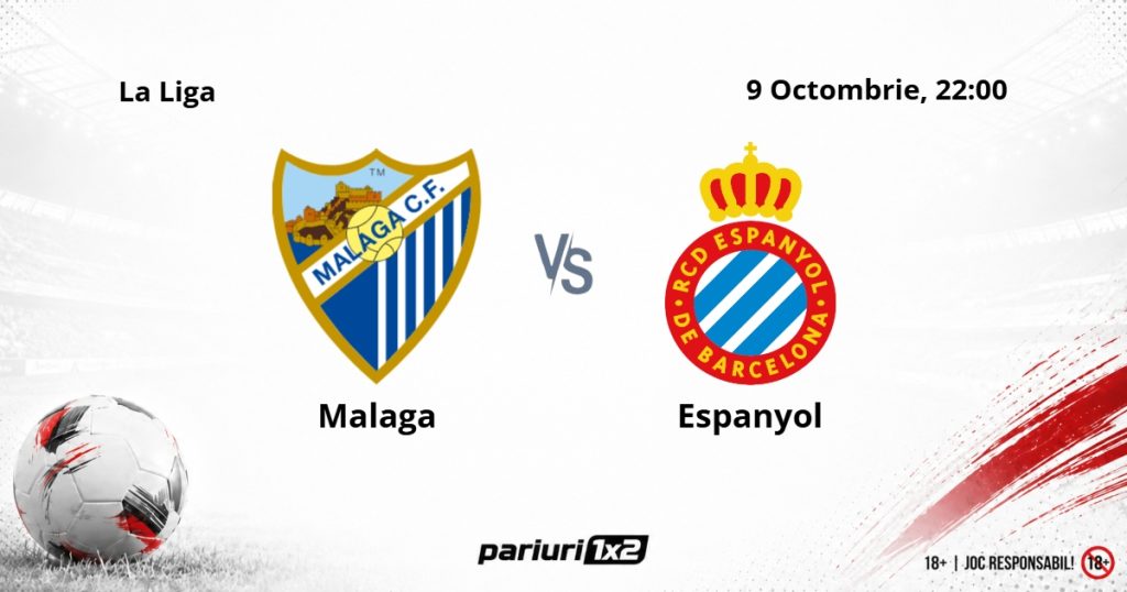 Malaga – Espanyol, Ponturi Pariuri Fotbal La Liga, 09.10.2026