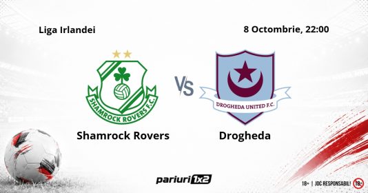 Shamrock Rovers – Drogheda, Ponturi Pariuri Fotbal Irlanda, 08.10.2026