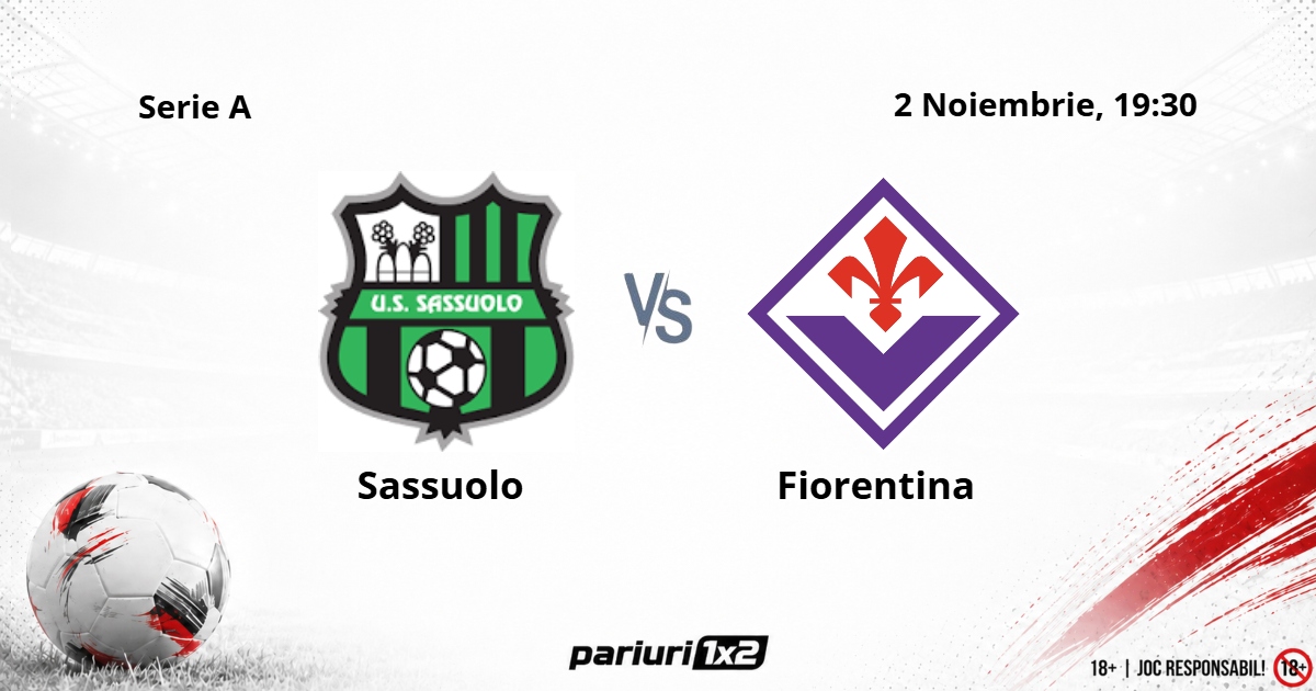 Sassuolo - Fiorentina