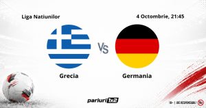 Grecia – Germania, Ponturi Pariuri Fotbal Liga Natiunilor, 04.10.2026