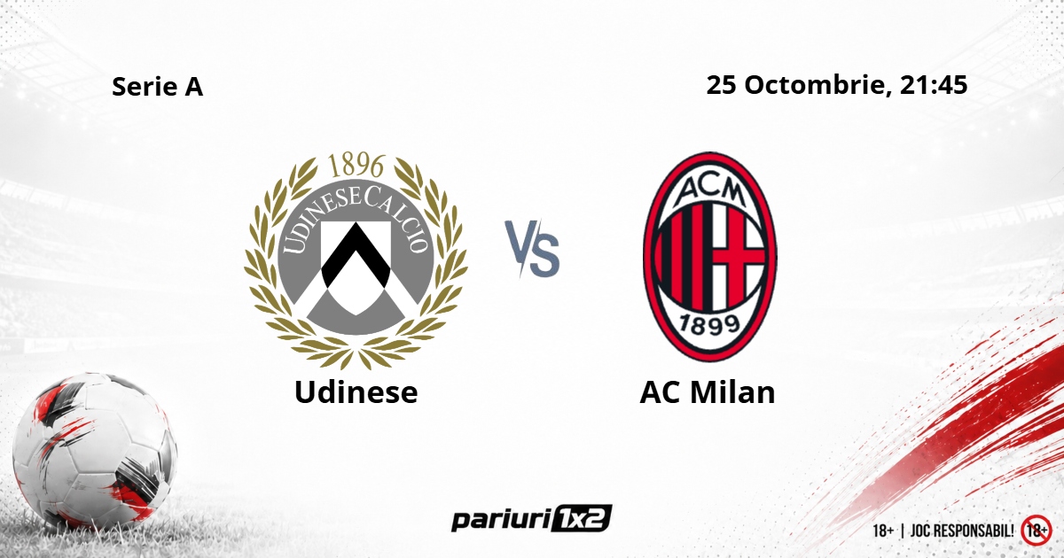 Udinese - AC Milan