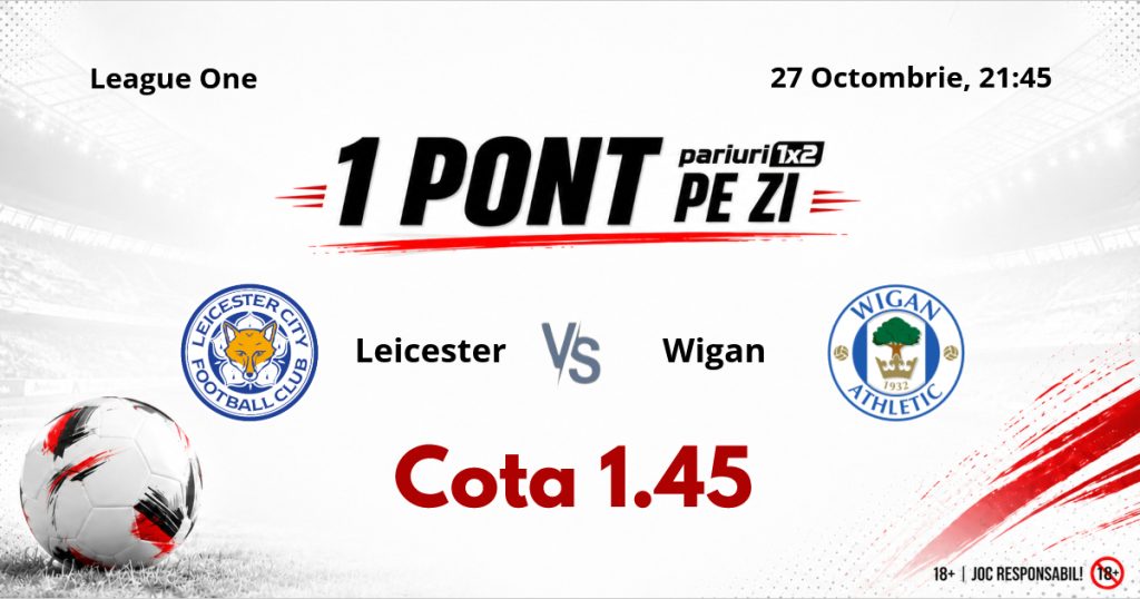 Un Pont pe Zi, 27 octombrie : 19 selecții reușite în această lună! Astăzi Leicester – Wigan