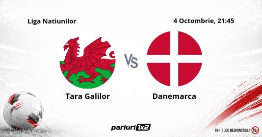 Tara Galilor – Danemarca, Ponturi Pariuri Fotbal Liga Natiunilor, 04.10.2026