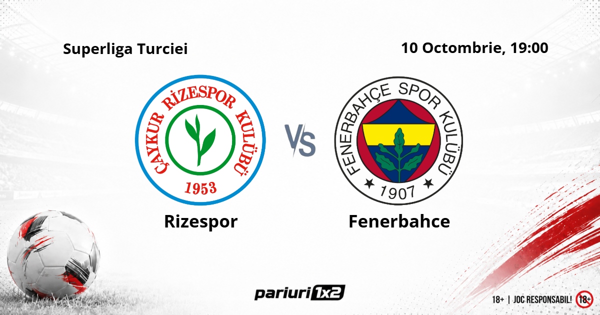 Rizespor - Fenerbahce
