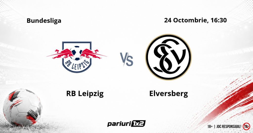 RB Leipzig- Elversberg, Ponturi Pariuri Fotbal Bundesliga, 24.10.2026
