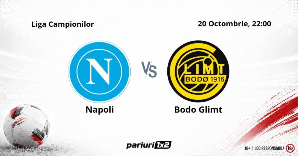 Napoli – Bodo Glimt, Ponturi Pariuri Fotbal Liga Campionilor, 20.10.2026
